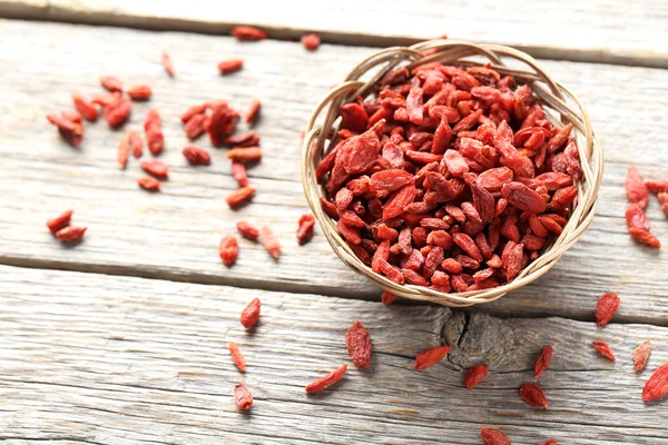 Dry goji berries — Stock Photo, Image