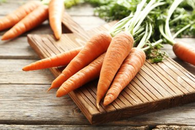 taze ve tatlı havuç