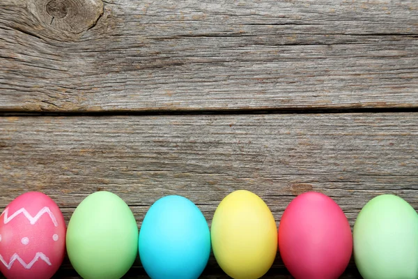 Coloridos huevos de Pascua — Foto de Stock