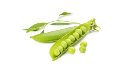 Bir beyaz yeşil bezelye 