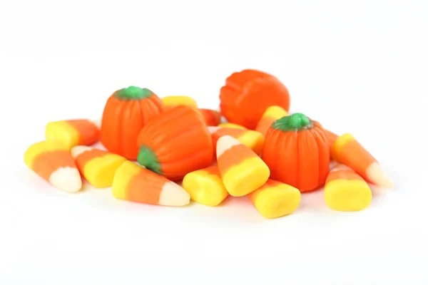 Halloween candy corns — Stock Photo, Image