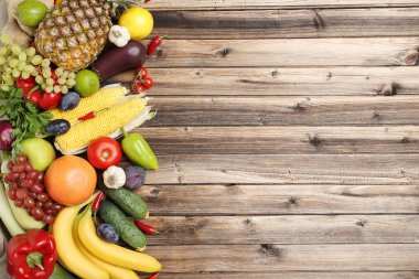 Olgunlaşmış meyve ve sebzeler 