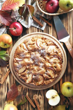 ev yapımı elma kek 