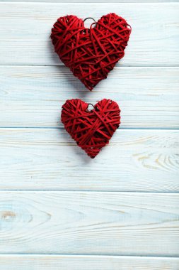 Dekoratif sevgi kalpleri 