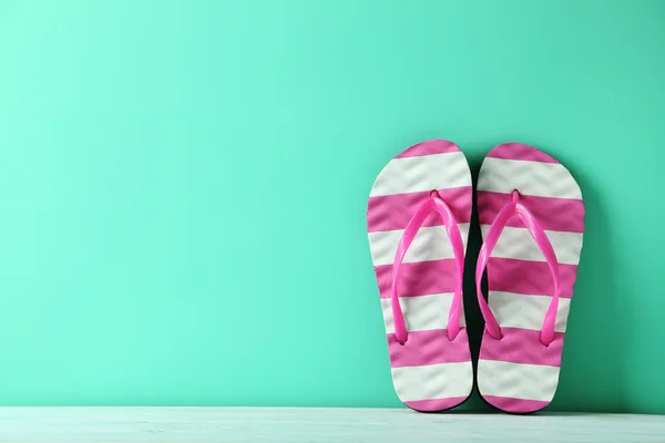 Pair of flip flops — Stock Photo, Image