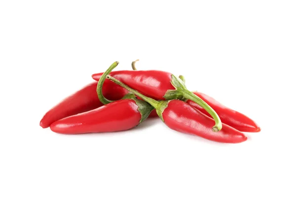 Piros chili paprika elszigetelt — Stock Fotó