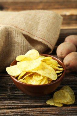 Kase ve patates cipsi