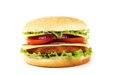 Taze lezzetli burger