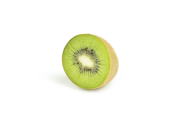 Mitad de kiwi aislado — Foto de Stock