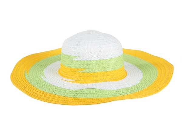 Sombrero de paja de verano — Foto de Stock