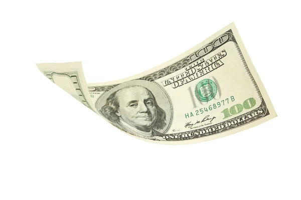 Hundred dollar bill — Stock Photo, Image