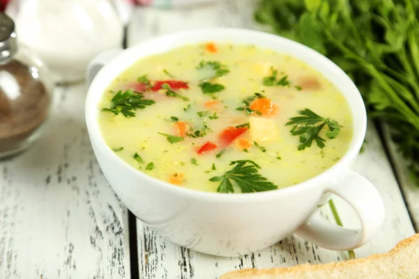 Semangkuk sup sayuran — Stok Foto