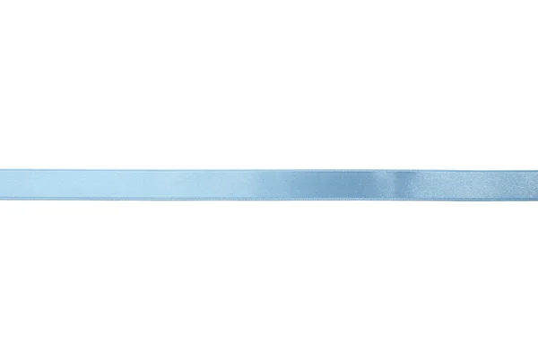 Blaues Band auf weißem Hintergrund — Stockfoto