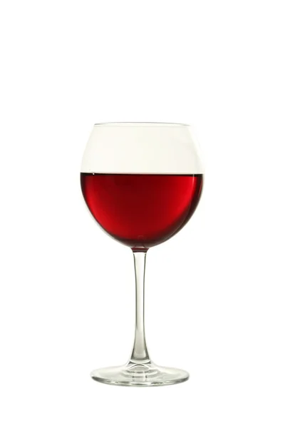 Red wine glass — Stock Photo, Image