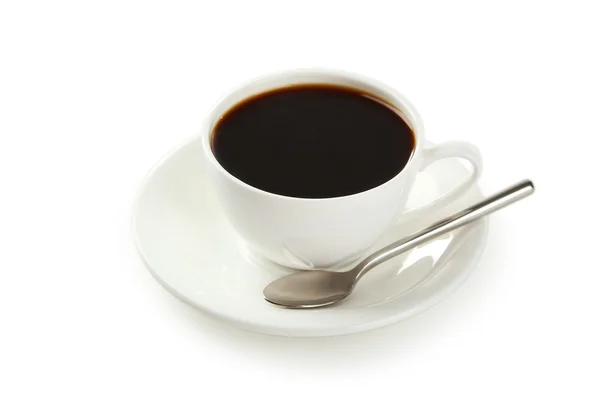 Filiżanka kawy zbliżenie — Zdjęcie stockowe