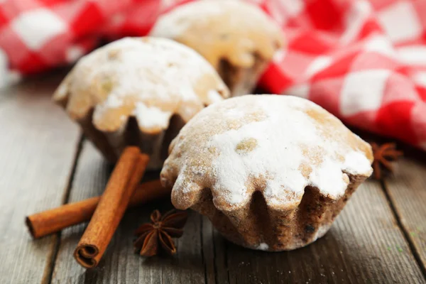 Gâteaux aux bâtonnets de cannelle — Photo