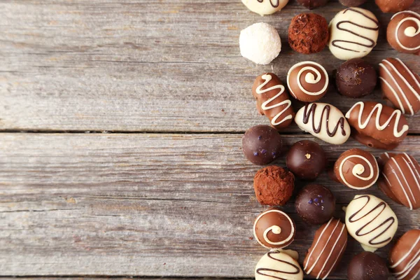 Νόστιμο και γλυκό σοκολάτες — Φωτογραφία Αρχείου