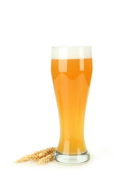 Szklankę piwa z olsztyńskiej — Zdjęcie stockowe