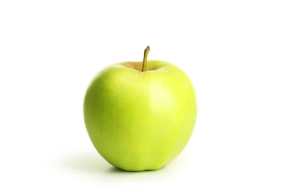 Green apple isolated on white — Stock Photo, Image