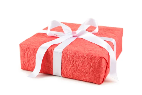 Gift red box — Stock Photo, Image
