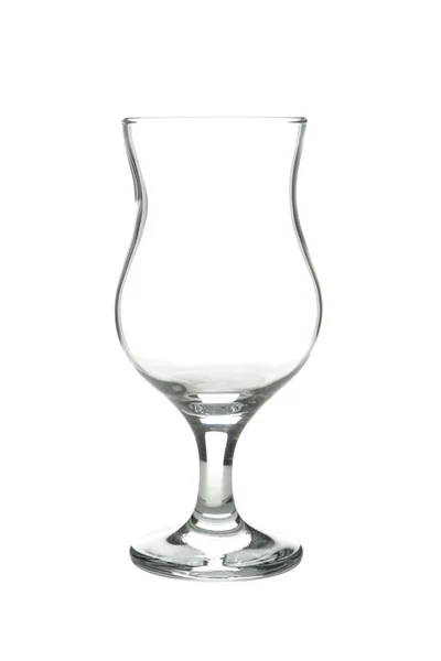 Pustej szklanki na białym tle — Zdjęcie stockowe