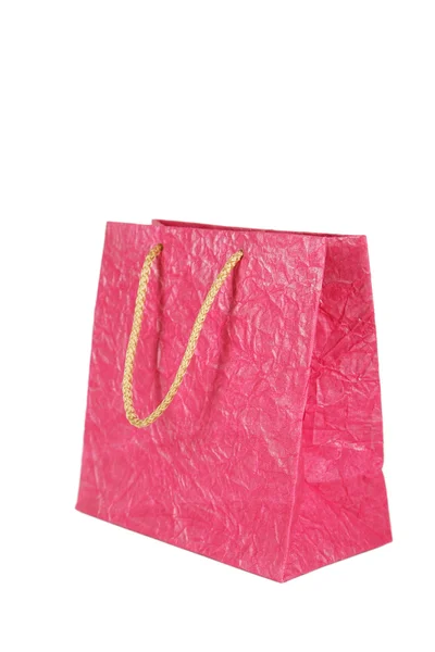 Pink gift bag — Stock Photo, Image