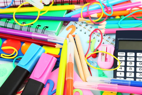 Different school supplies — Stock Photo, Image