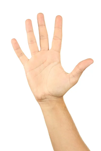 Mužská gesta rukou — Stock fotografie