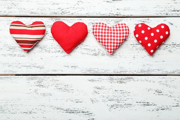 Amor corazones rojos — Foto de Stock