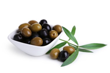 Yeşil ve siyah zeytin