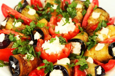 Lezzetli patlıcan böreği