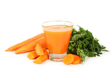 havuç suyu bir bardak