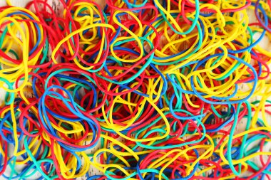 renkli lastik bantlar