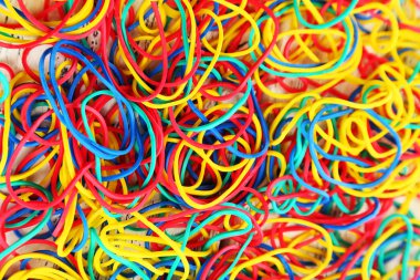 renkli lastik bantlar
