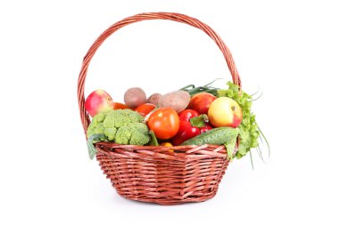 Sepette taze sebzeler