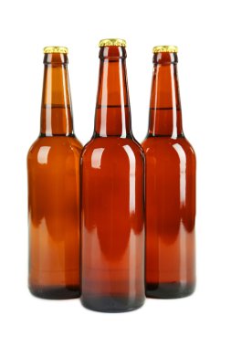 Damla ile bira şişesi