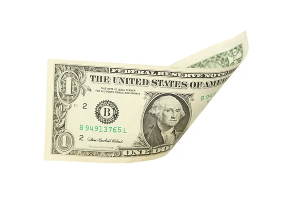 Un billet d'un dollar — Photo