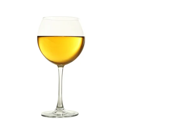 White wine glass — Stock Photo, Image