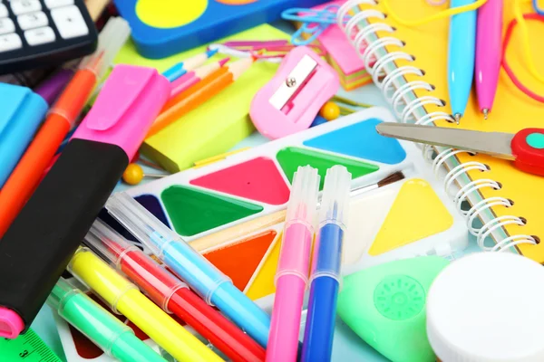 Materiali scolastici diversi — Foto Stock