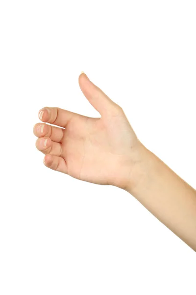 Weibliche Handgesten — Stockfoto