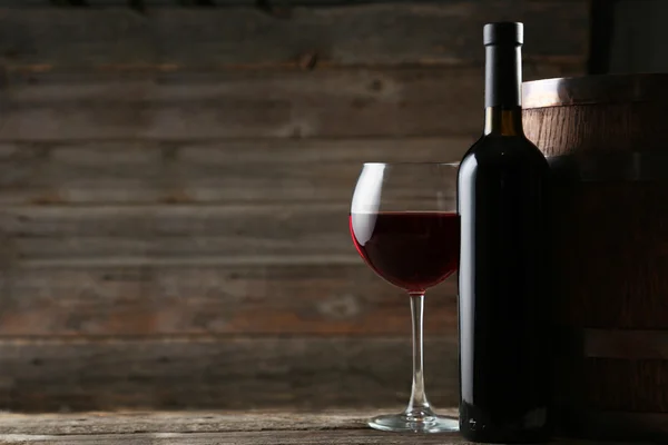 Red wine glass — Stock Photo, Image