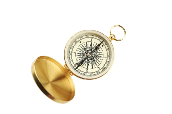 Compass isolated on white — Stock Photo, Image