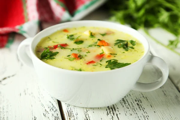 Semangkuk sup sayuran — Stok Foto