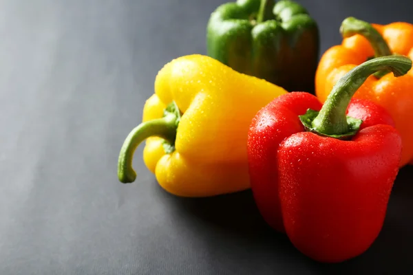 Fresh peppers with water drops — Stock Photo, Image