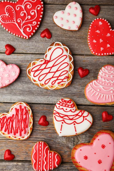 Sweet heart cookies — Φωτογραφία Αρχείου