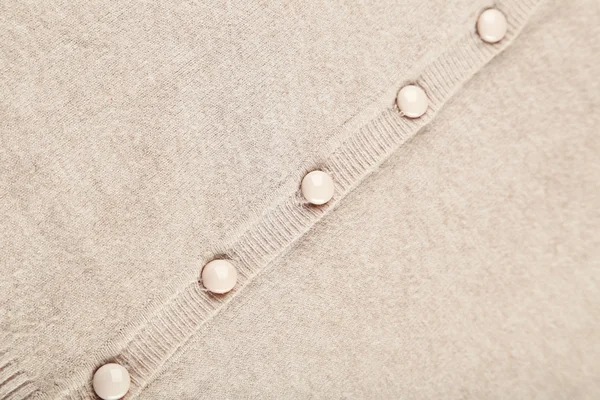 Wool background with buttons — Stock Photo, Image