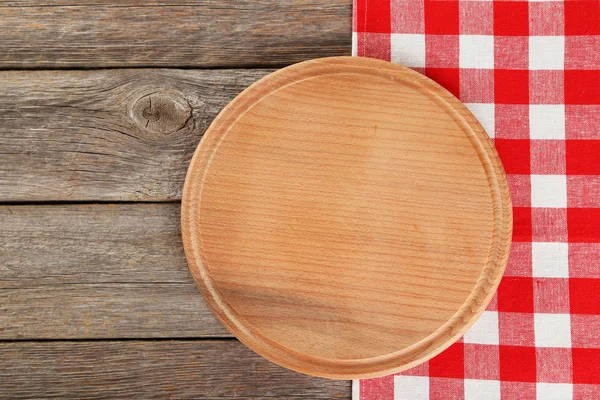 Napkin with cutting board — Stock Photo, Image