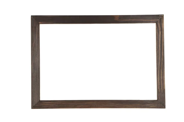 kahverengi ahşap çerçeve