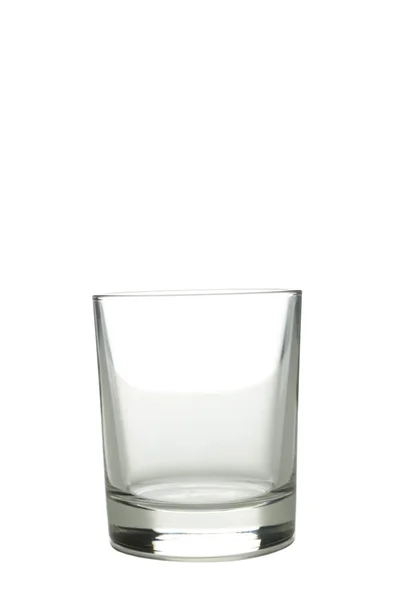 Leeg glas geïsoleerd — Stockfoto