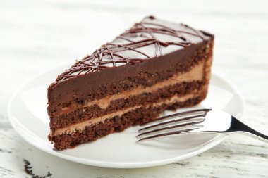 karanlık çikolatalı kek